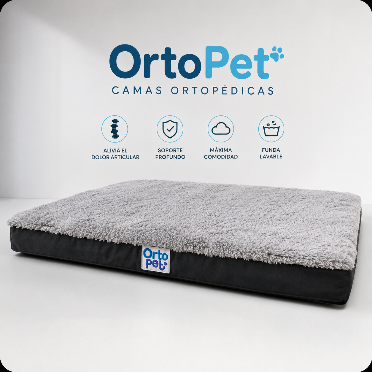 Cama Ortopedica Doble-Soporte