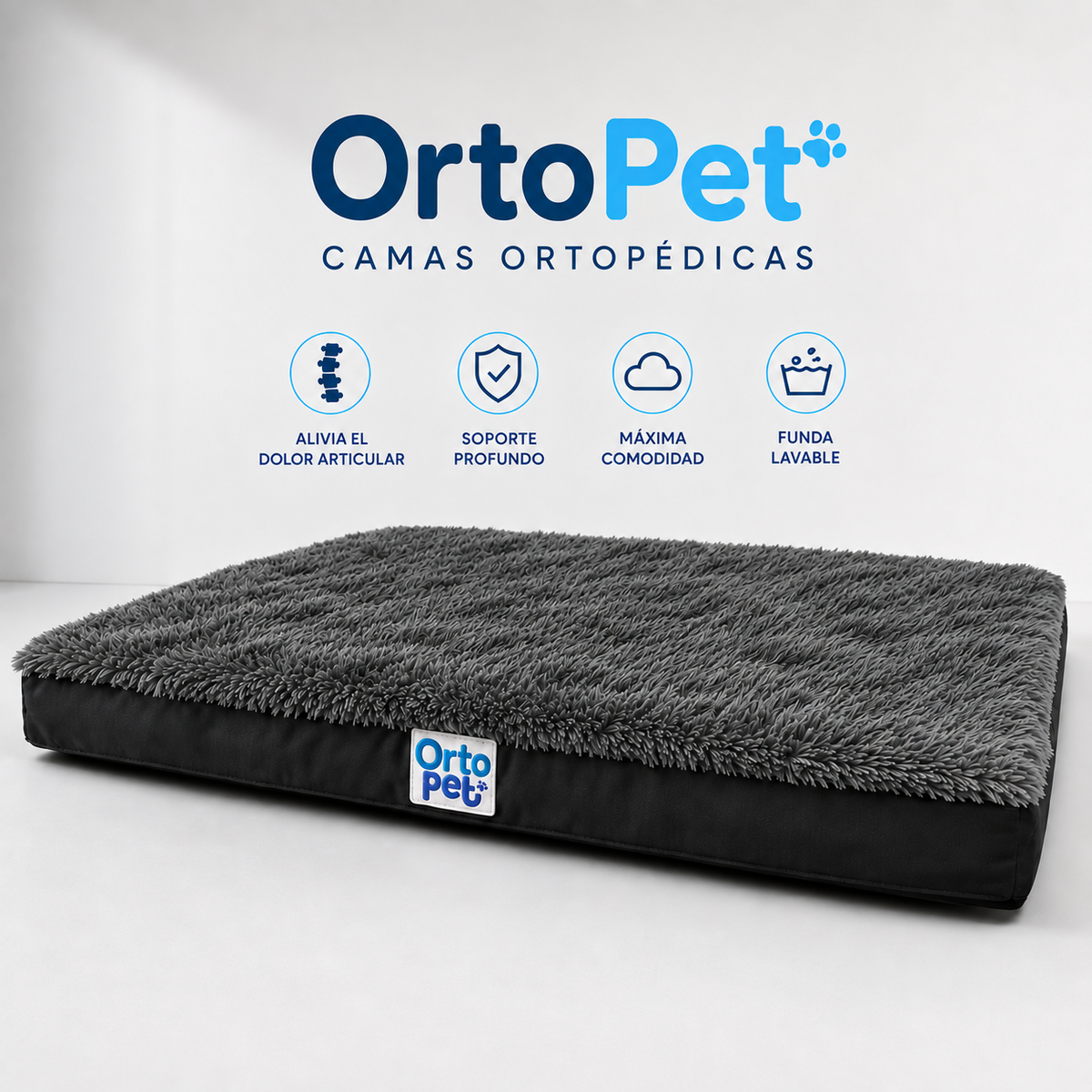 Cama Ortopedica Doble-Soporte