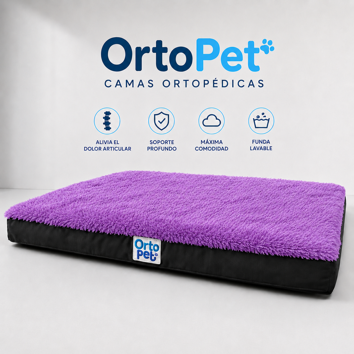 Cama Ortopedica Doble-Soporte