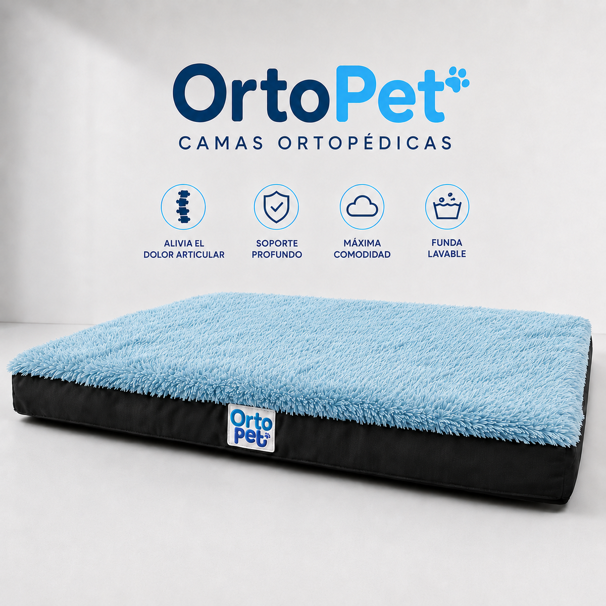 Cama Ortopedica Doble-Soporte